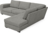 Friday - 2,5-sits soffa med divan höger - Grå