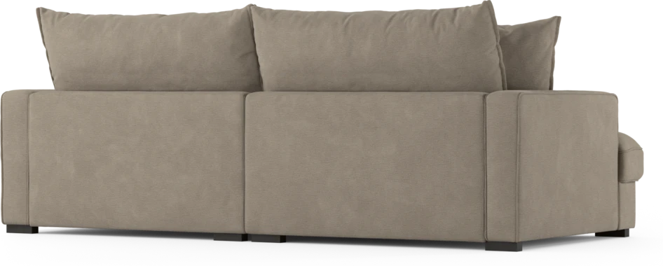 Rossi - 3-sits soffa, hel dyna - Beige