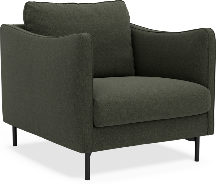 Madison Lux - Fåtölj, 70 cm - Grön