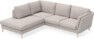 Madison - 2-sits soffa med divan vänster - Grå