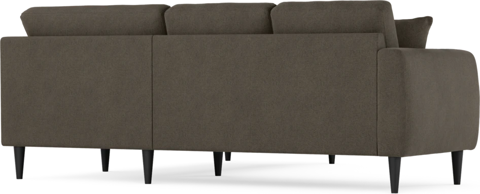 Eden - Hörnsoffa, 2+2-sits - Brun