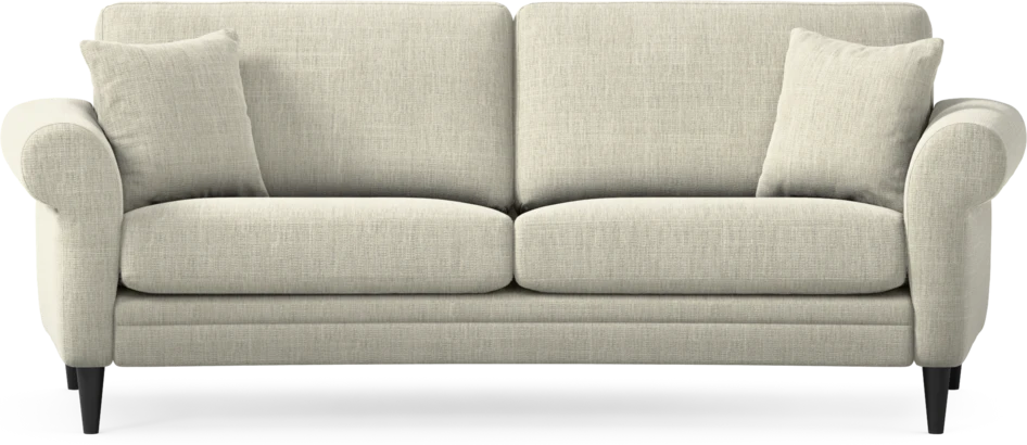 Eden - 2,5-sits soffa svängd - Beige