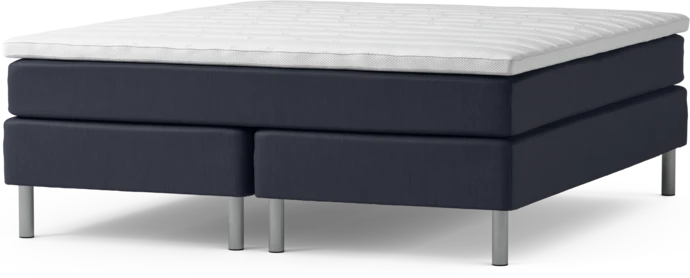 Roma Family, Kontinentalsäng, dubbelsäng med bäddmadrass och sängben, B 160-180