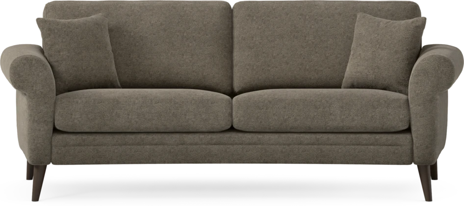 Eden - 2,5-sits soffa svängd - Brun