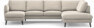 Madison Lux - 2-sits soffa med schäslong vänster och divan höger - Beige