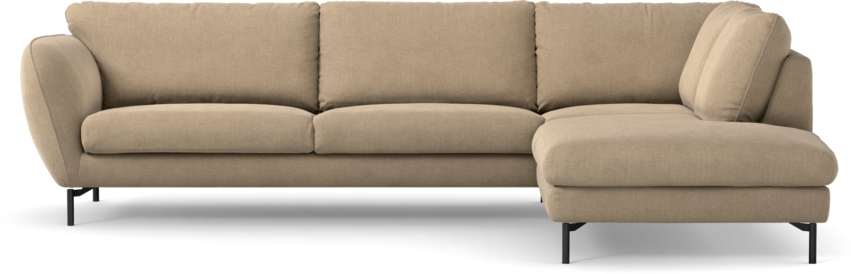 Madison Lux - 3-sits soffa med divan höger - Beige