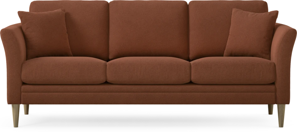 Eden - 3-sits soffa - Orange