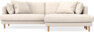 Harper - 4-sits med schäslong XL höger - Beige
