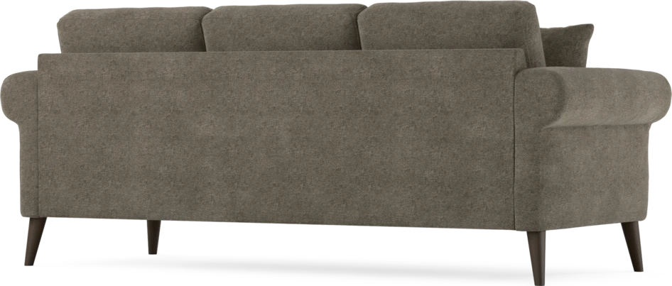 Eden - 3-sits soffa - Brun