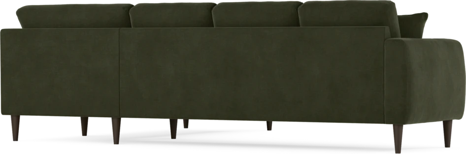 Eden - Hörnsoffa, 3+2-sits - Grön
