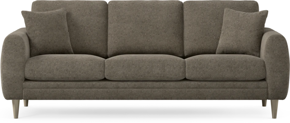 Eden - 3-sits soffa - Brun
