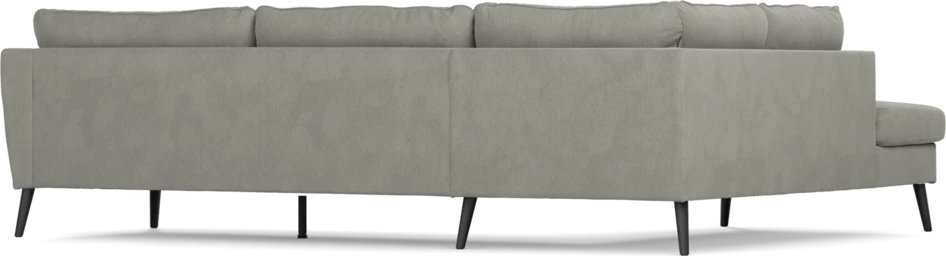 County - 2,5-sits soffa med divan vänster - Grå