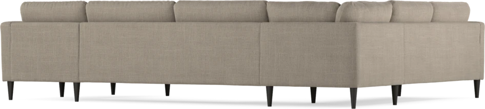 Bridge - Hörnsoffa, 2+3-sits med schäslong höger - Beige