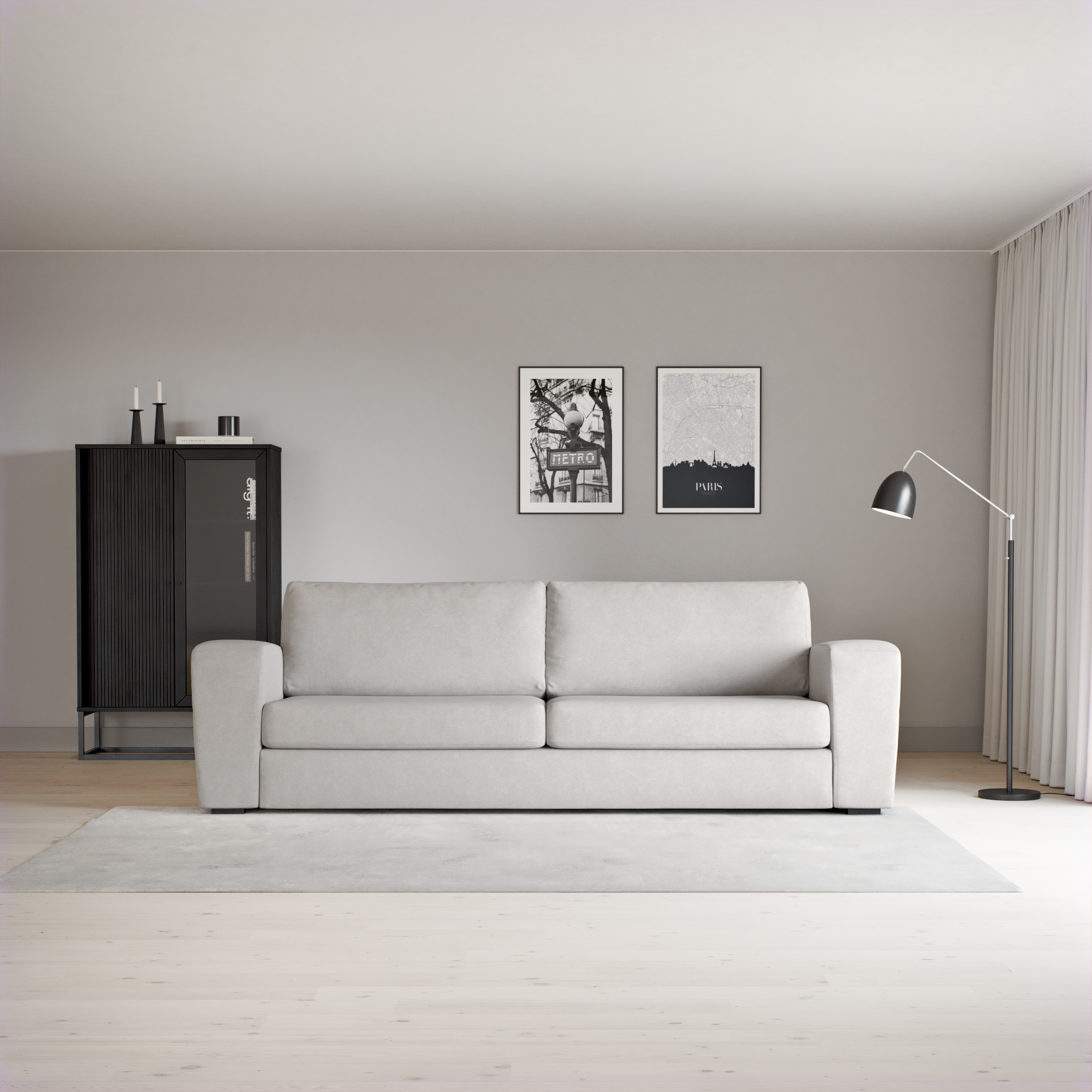 Friday - 3-sits soffa - inspiration