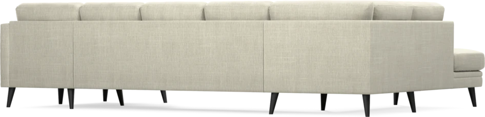 Eden - 3-sits soffa med divan vänster och schäslong höger - Beige