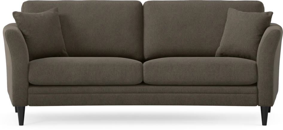 Eden - 2,5-sits soffa svängd - Brun