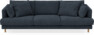 Harper - 4-sits soffa - Blå