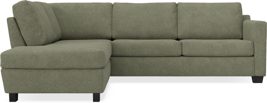 Friday - 2,5-sits soffa med divan vänster - Vit