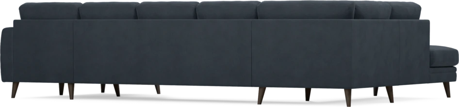 Eden - 3-sits soffa med divan vänster och schäslong höger - Blå