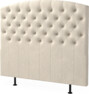 Cape välvd - Sänggavel , 90-210 cm - Beige