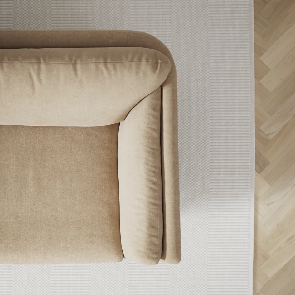 Madison Lux - Hörnsoffa med schäslong höger - Beige