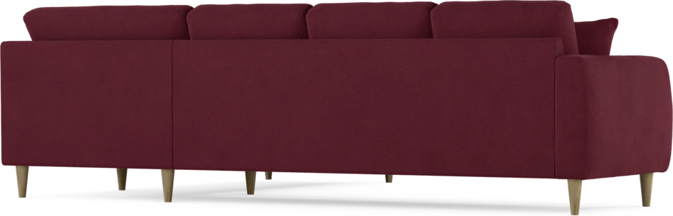 Eden - Hörnsoffa, 3+2-sits - Röd