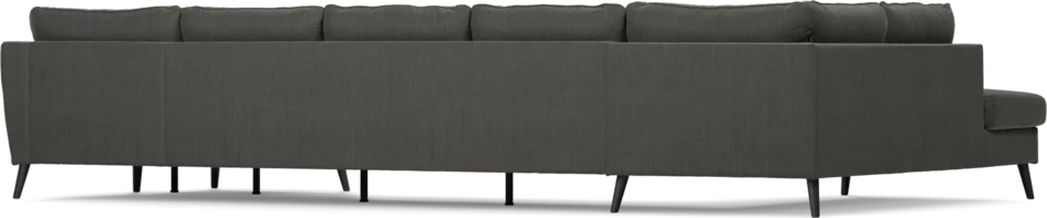 County - 4-sits soffa med divan vänster och schäslong höger - Grå