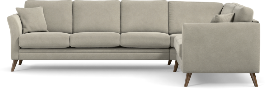 Eden - Hörnsoffa 3+2 - Brun