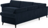 Bridge - Hörnsoffa, 3+3-sits - Blå