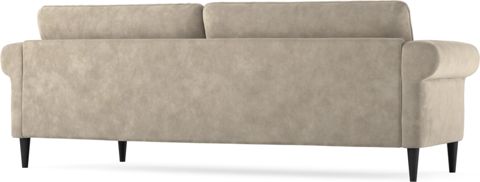 Bridge - 3-sits soffa svängd - Beige