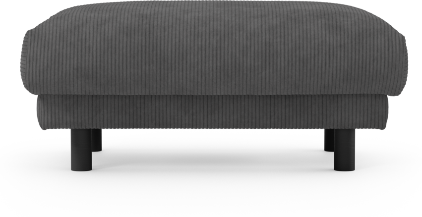 Cherrie - Fotpall 100, fast klädsel - Grön