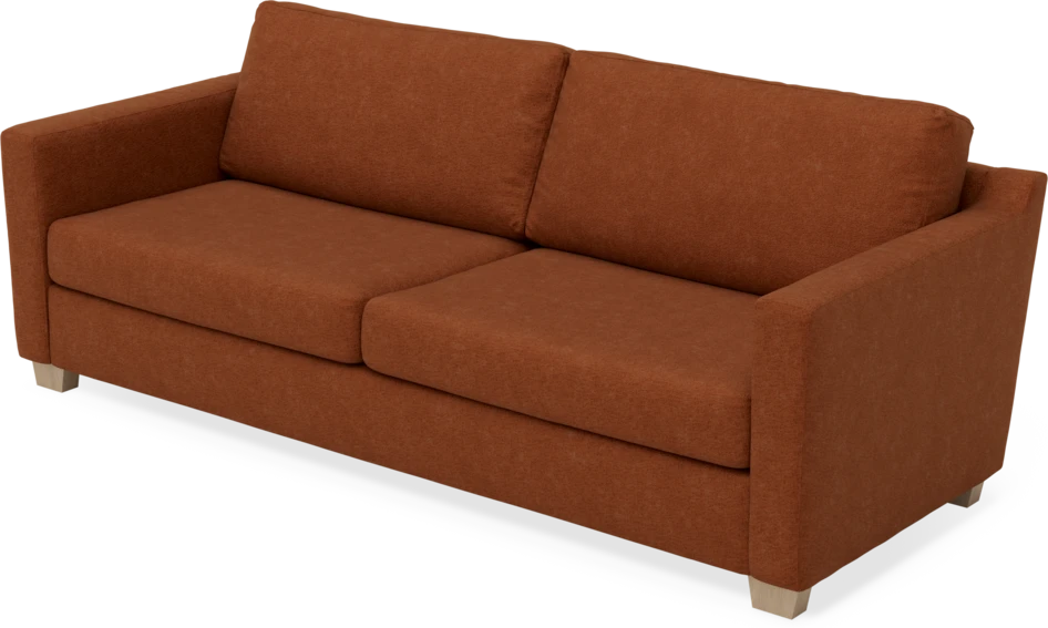 Friday - 3-sits soffa - Orange