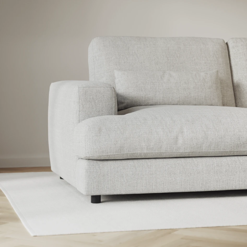 Noma - 3-sits soffa - Grå