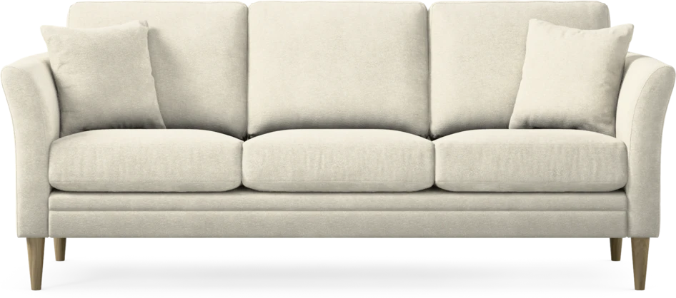 Eden - 3-sits soffa - Vit