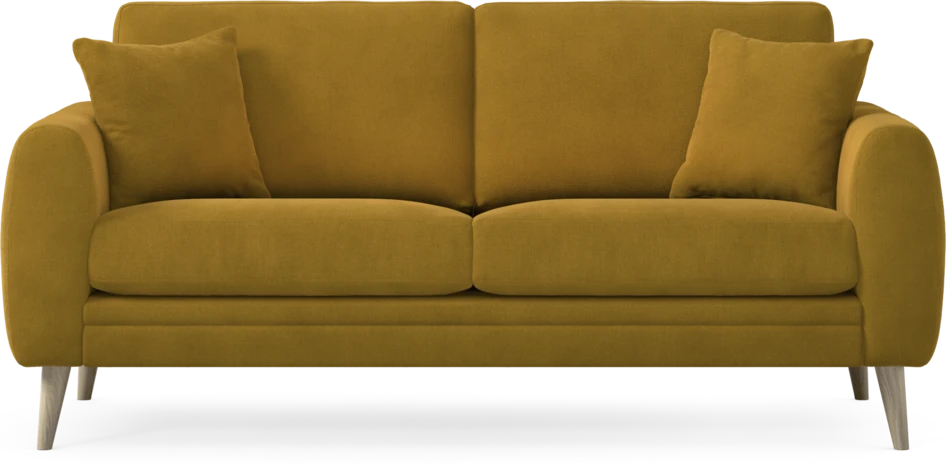 Eden - 2,5-sits soffa - Gul