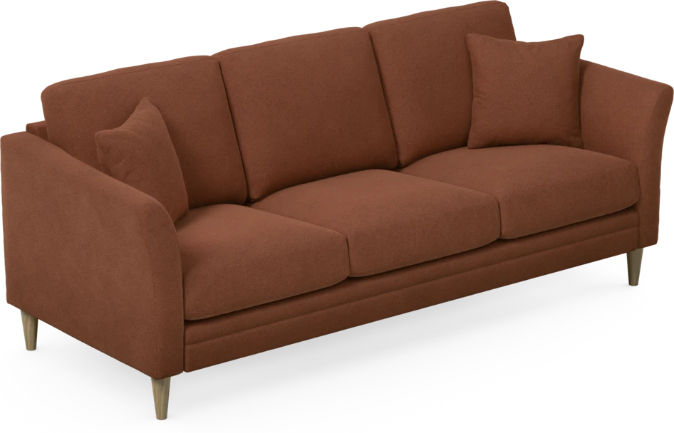 Eden - 3-sits soffa - Orange