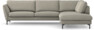 Madison Lux - 3-sits soffa med divan höger - Grå
