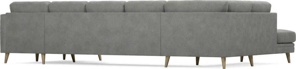 Eden - 3-sits soffa med divan vänster och schäslong höger - Grå