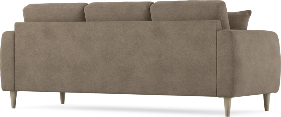 Eden - 3-sits soffa - Brun
