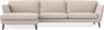 Madison - 3-sits soffa med schäslong vänster - Beige