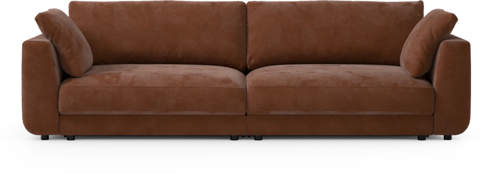 Amie - Bäddsoffa 4-sits - Orange