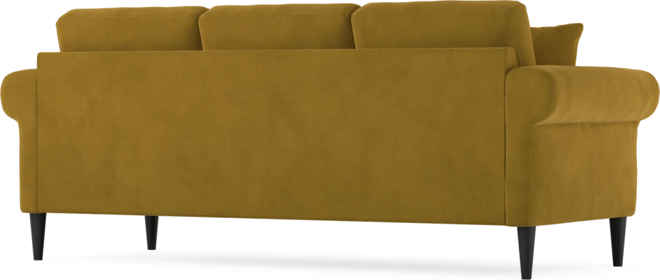 Eden - 3-sits soffa - Gul