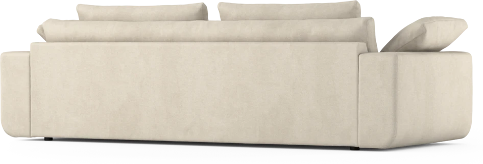 Amie - 4-sits soffa - Vit