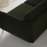 Madison Lux - 3-sits soffa med divan höger - Grön
