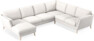 Madison Lux - Hörnsoffa med schäslong vänster - Beige