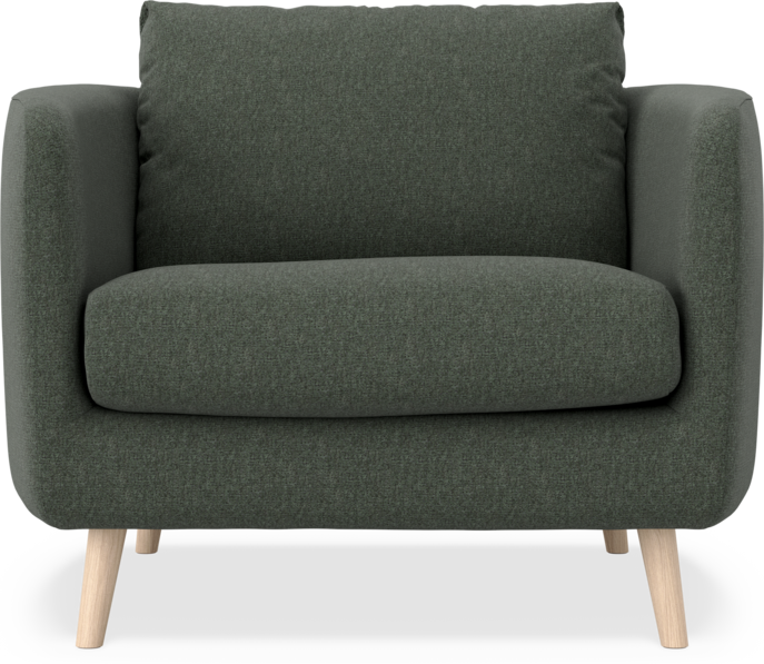 Madison Lux - Fåtölj, 70 cm - Grön