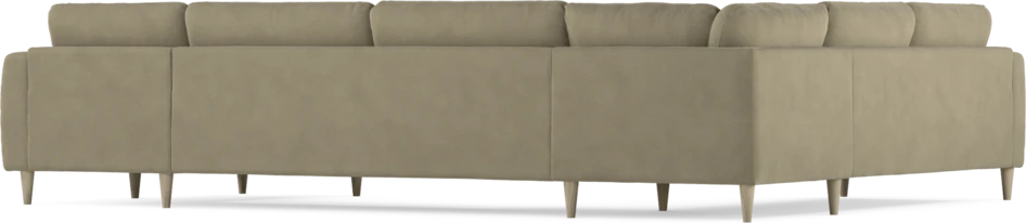 Bridge - Hörnsoffa, 2+3-sits med schäslong höger - Beige