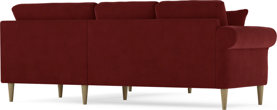 Eden - Hörnsoffa, 2+2-sits - Röd