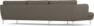 Madison Lux - 3-sits soffa med schäslong vänster - Beige