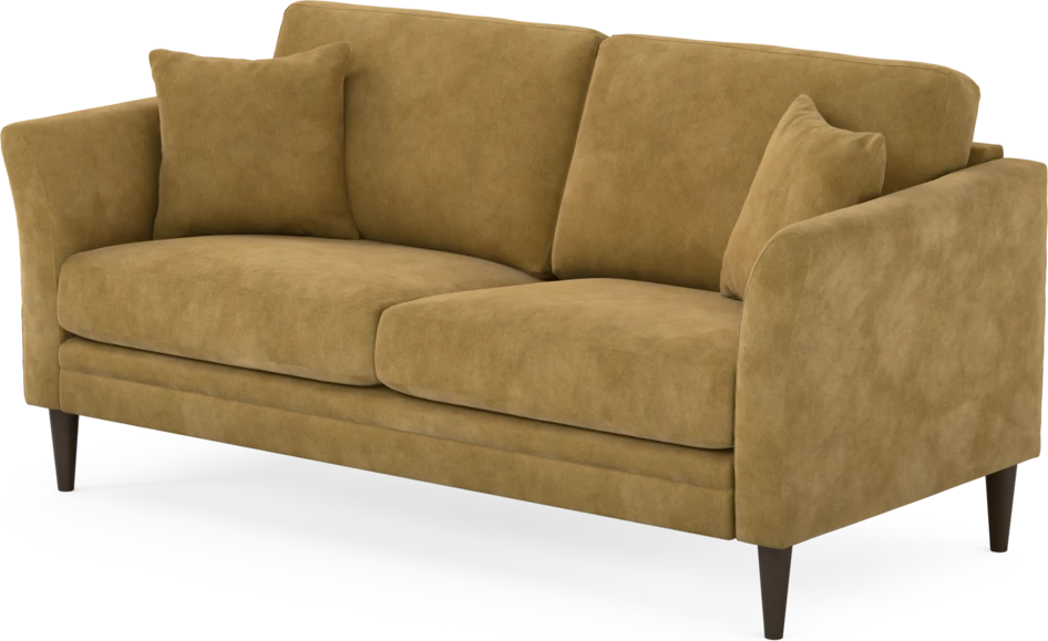 Eden - 2,5-sits soffa - Gul